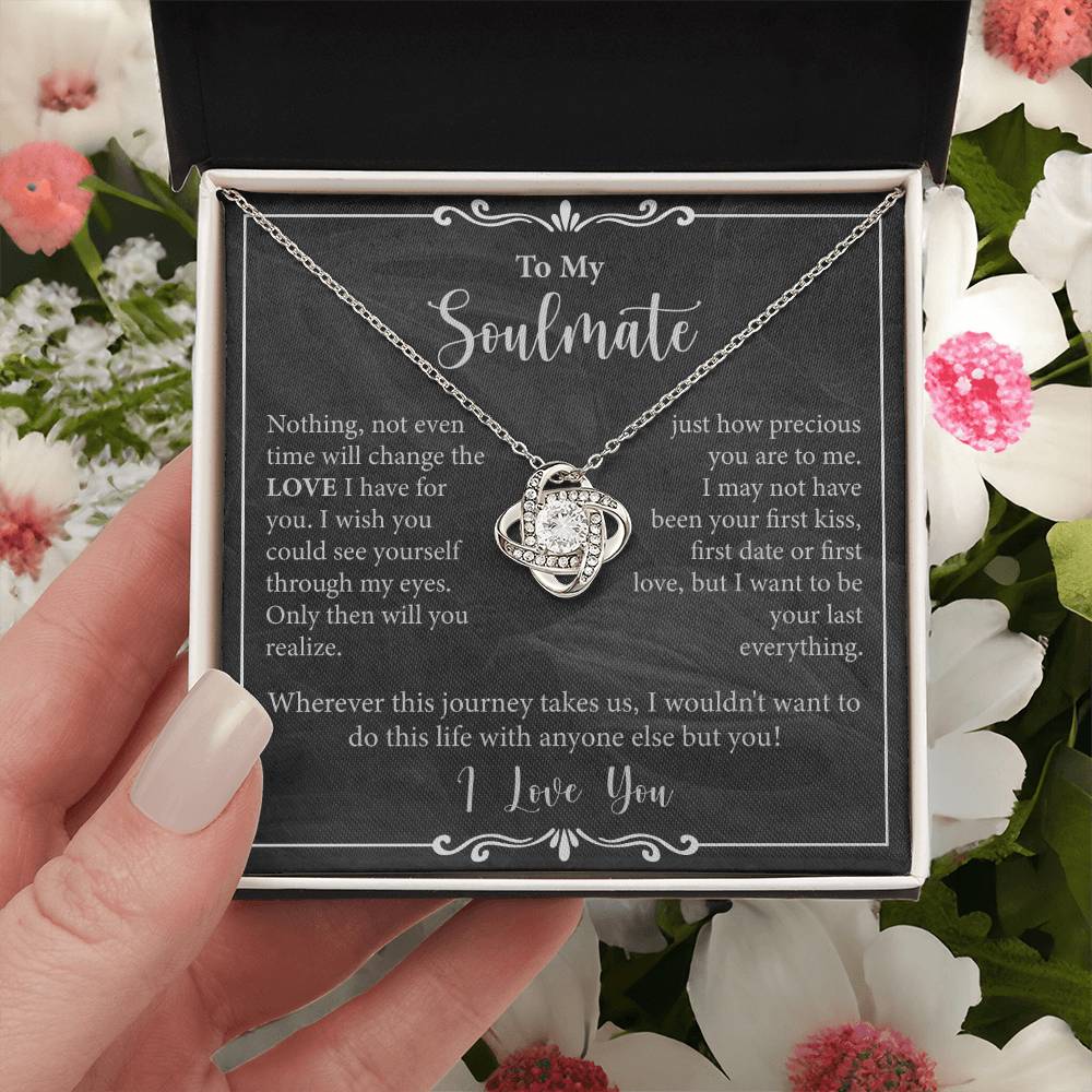 Soulmate Necklace Gift for Her – Romantic Jewelry