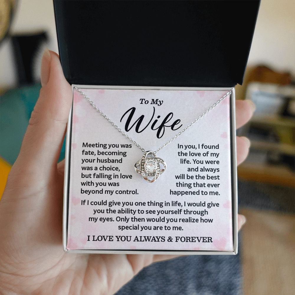 Keepsake Necklace For Wife Gift from Husband