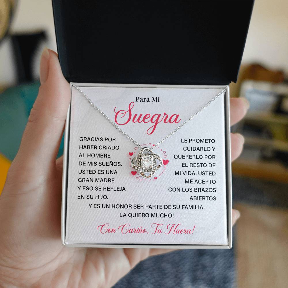 Regalo Para Suegra de Nuera – Collar con Amor