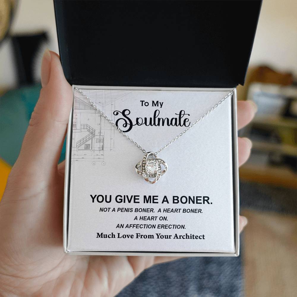 Funny Architect Gift for Soulmate Message Card Box