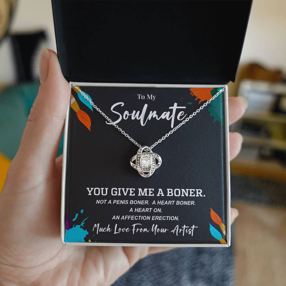Funny Artist Gift for Soulmate Message Card Box