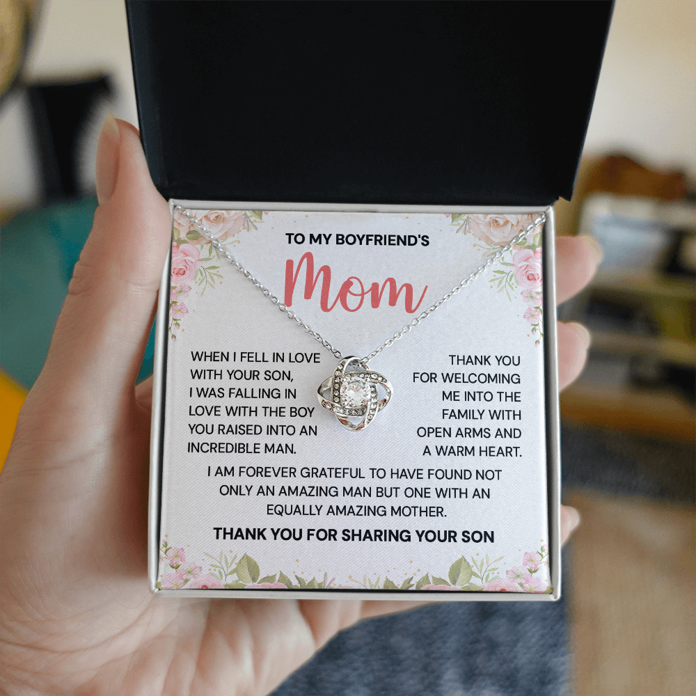 Boyfriend's Mom Gift Thank You for Your Son
