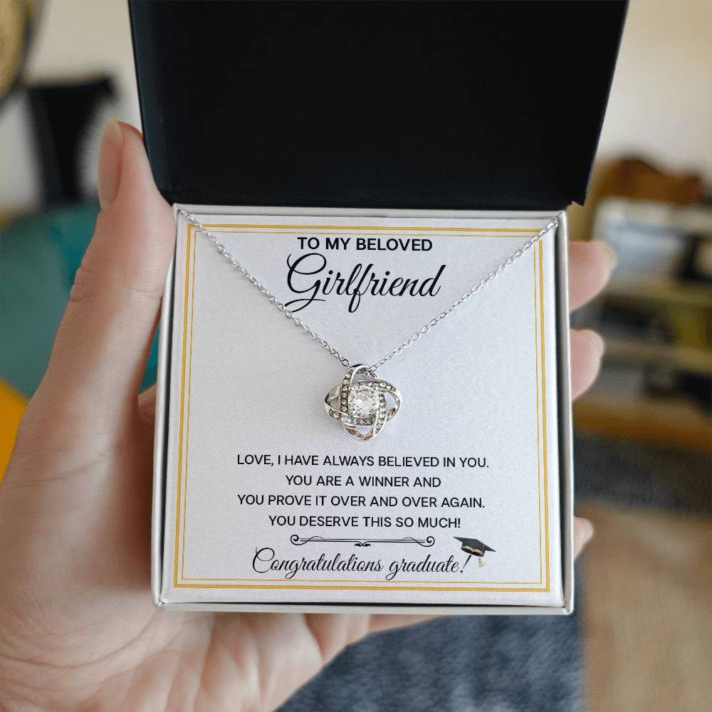 Girlfriend Graduation Necklace Gift from Boyfriend