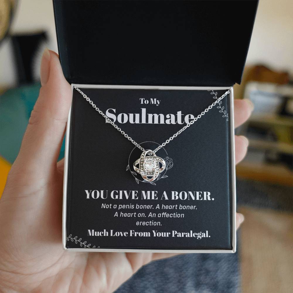 Funny Paralegal Necklace Gift for Soulmate