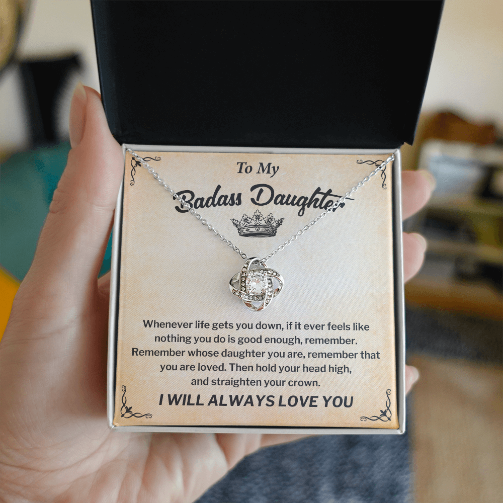 Bold Gift for Confident Daughter from Parent with Message Card
