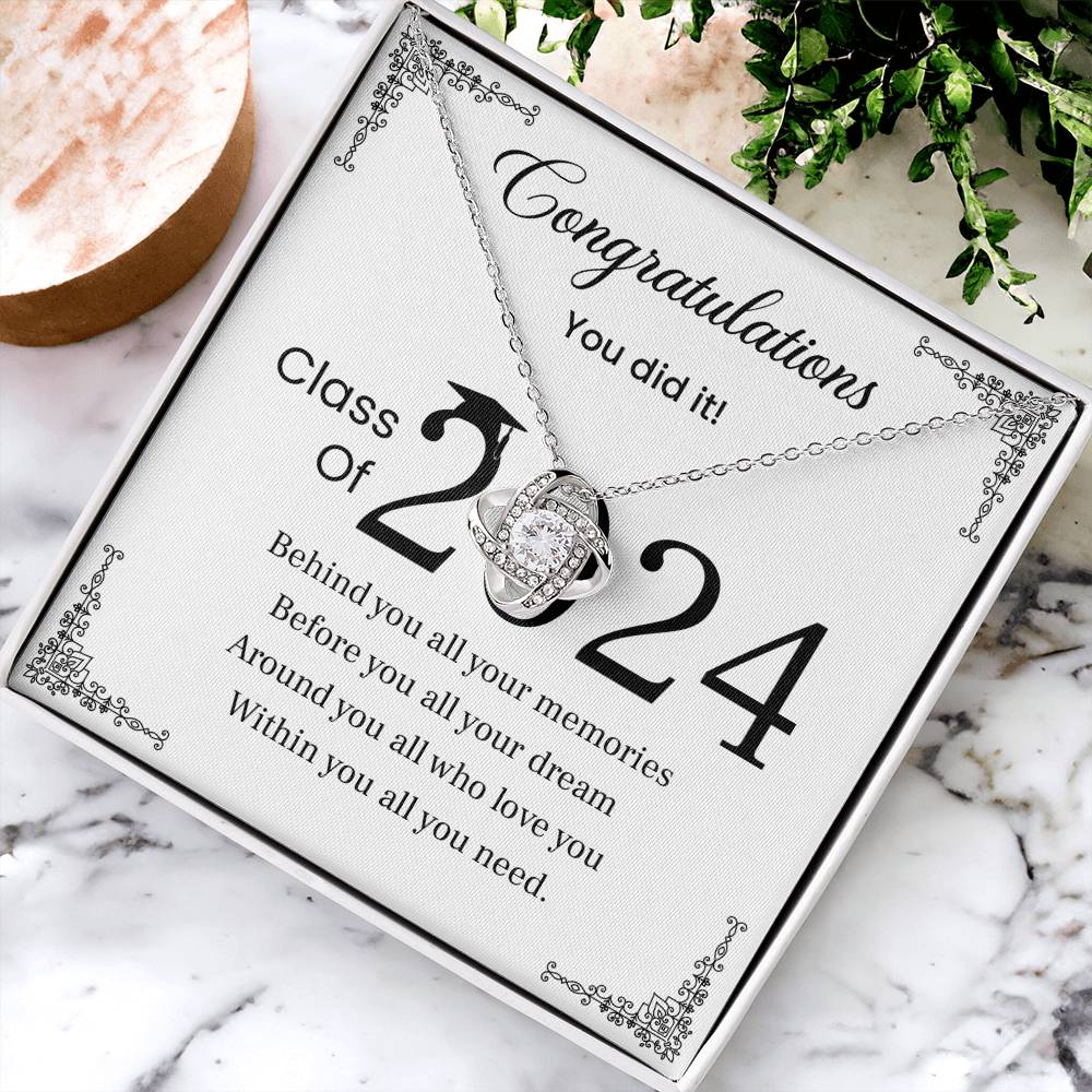 Personalized Graduation Necklace Gift For Women