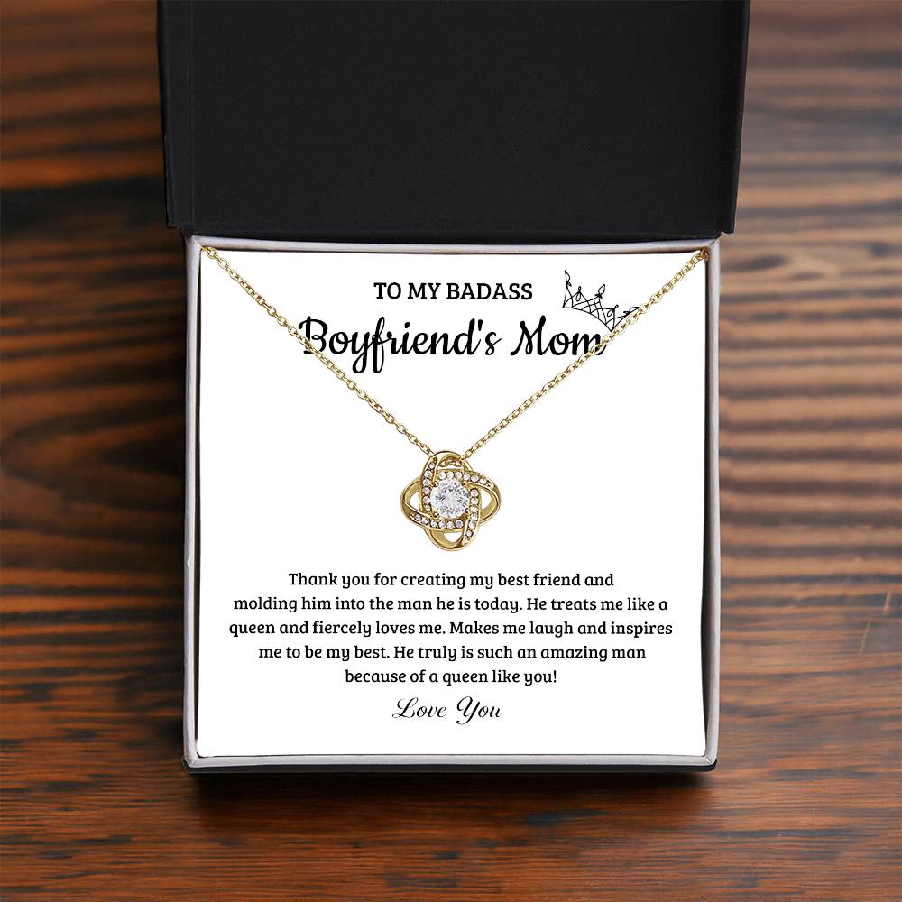 Boyfriend's Mom Necklace Gift from Girlfriend Box