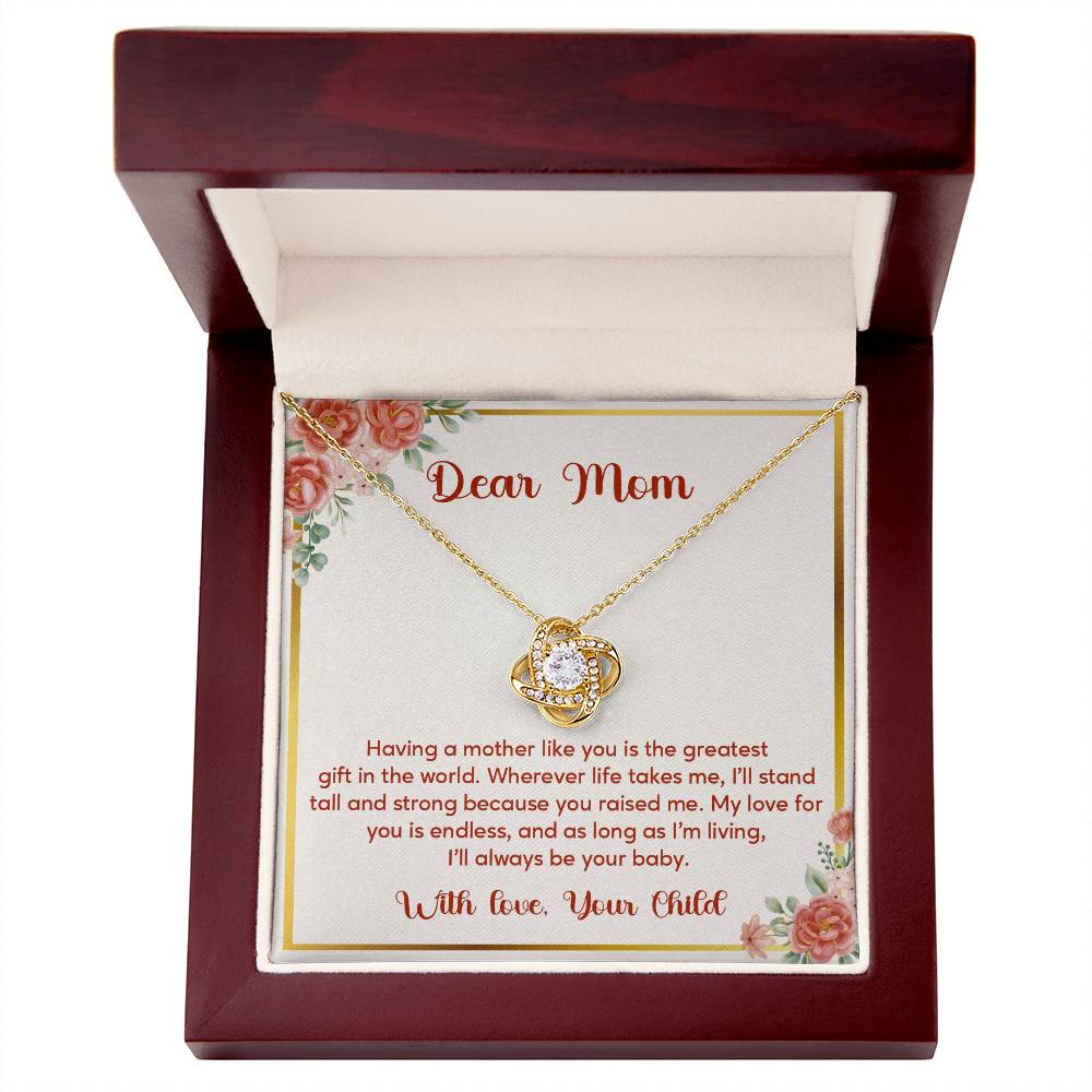Gift for Mom from Son or Daughter – Heartfelt Message Card