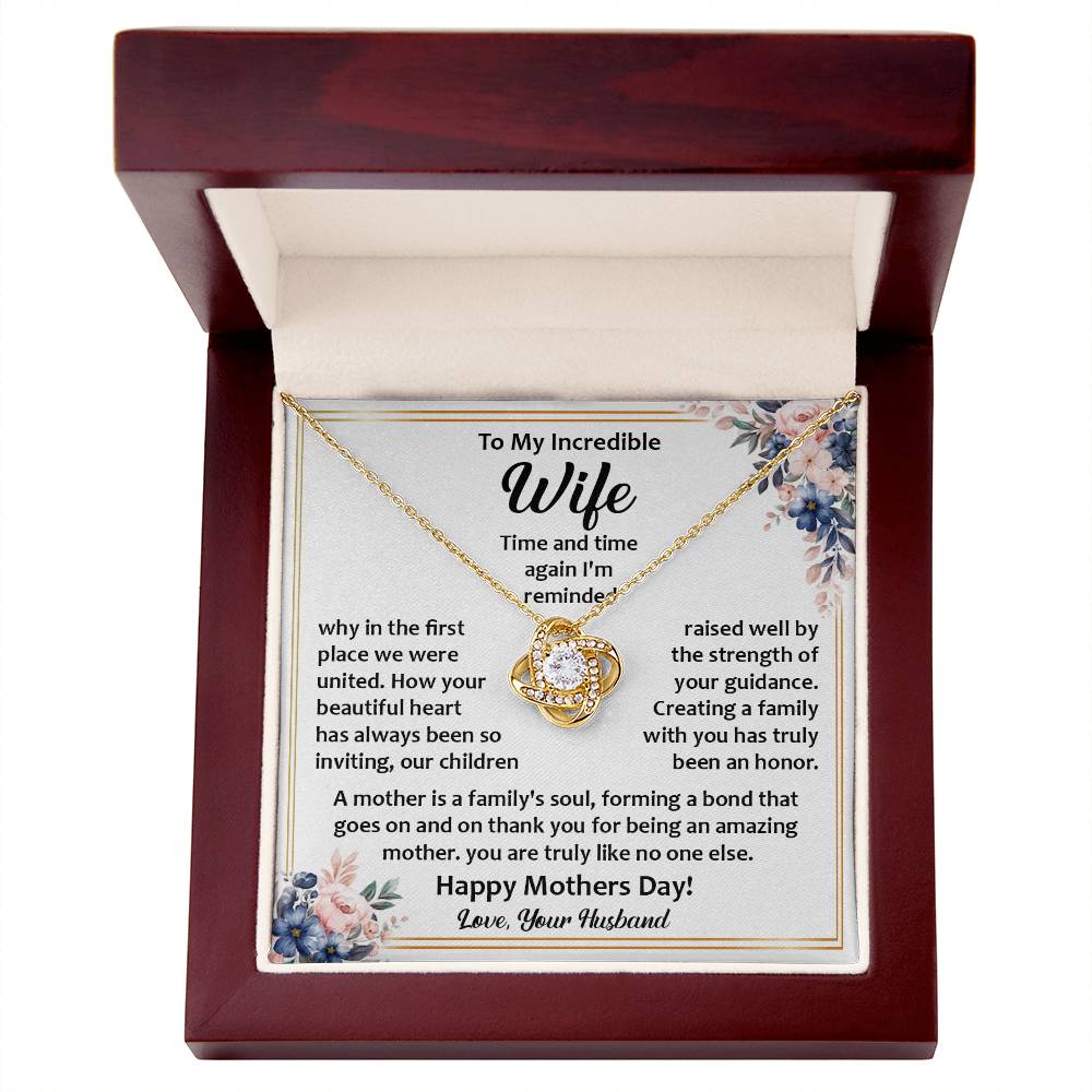 Mother’s Day Necklace Gift for Wife from Husband