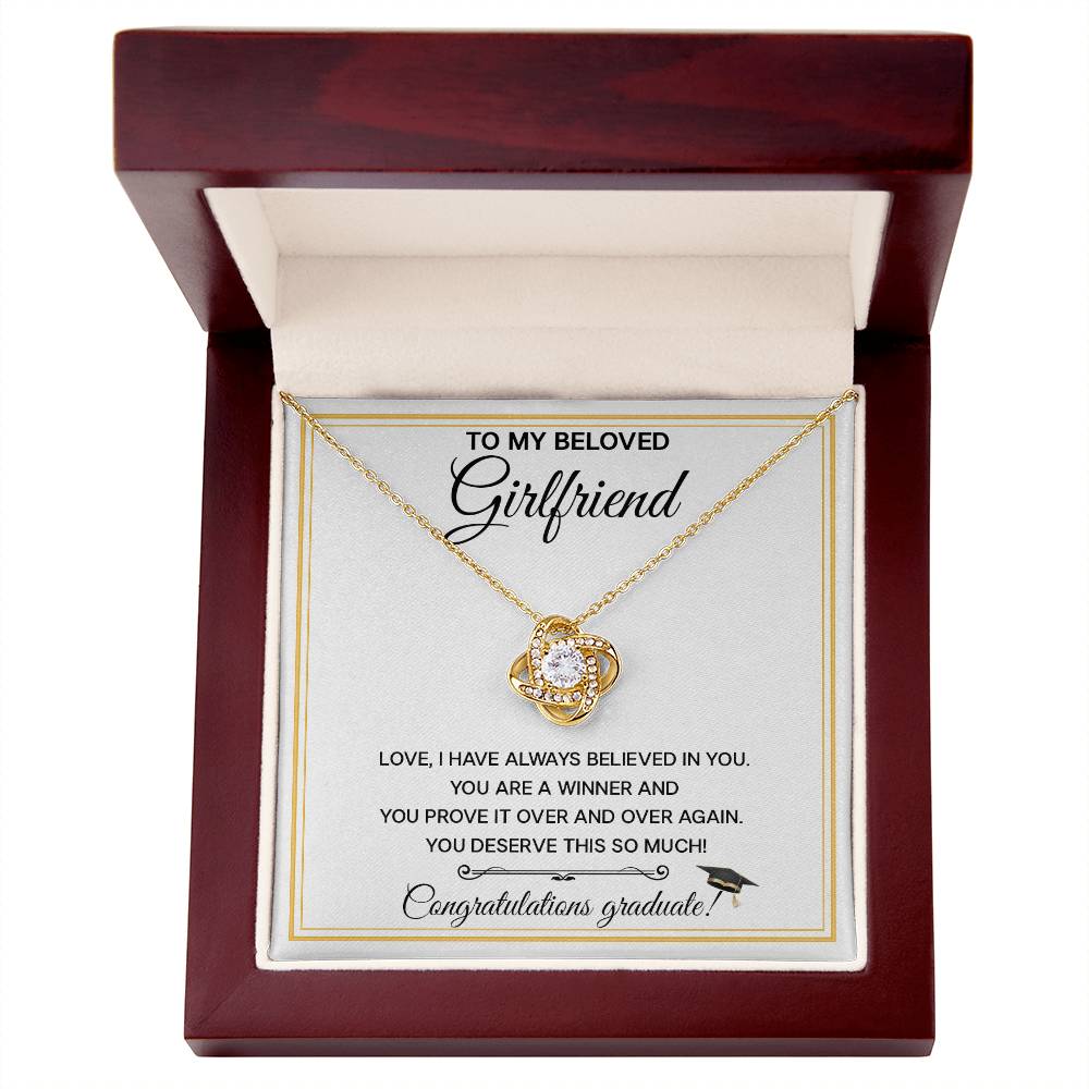 Girlfriend Graduation Necklace Gift from Boyfriend