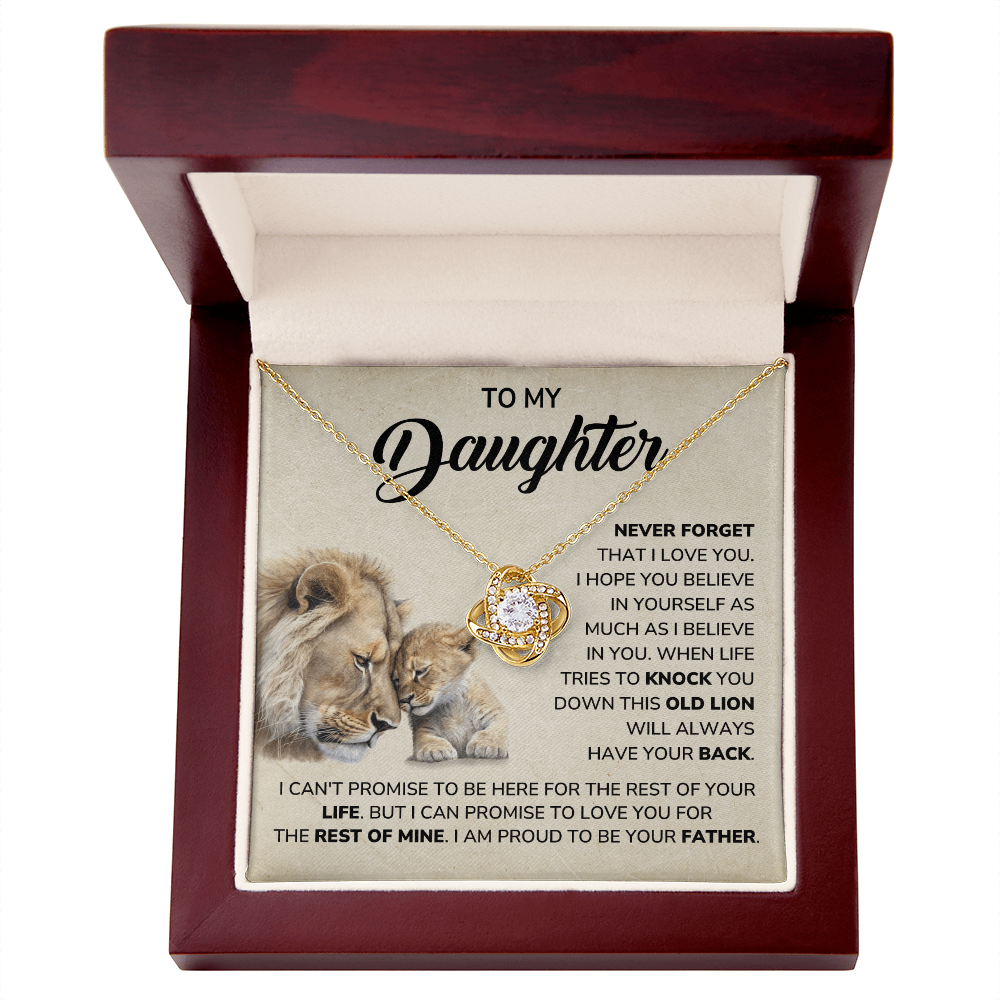 To My Daughter Gift From Dad With Sentimental Card