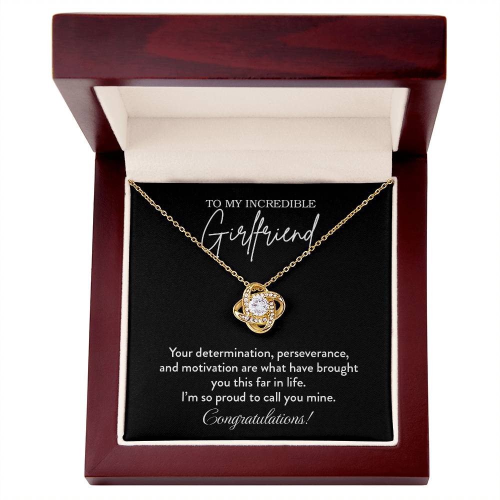 Incredible Girlfriend Graduation Necklace