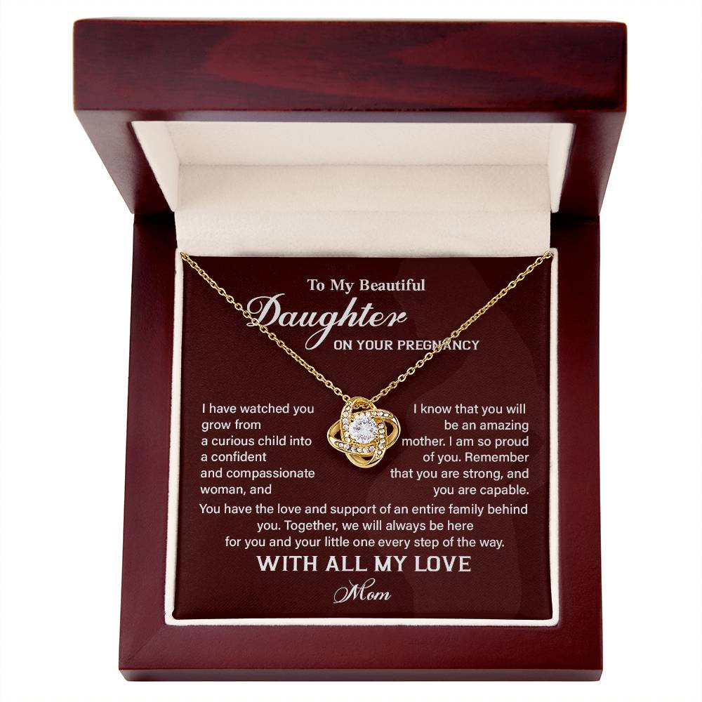 Pregnancy Gift for Daughter from Mom – With Message Card