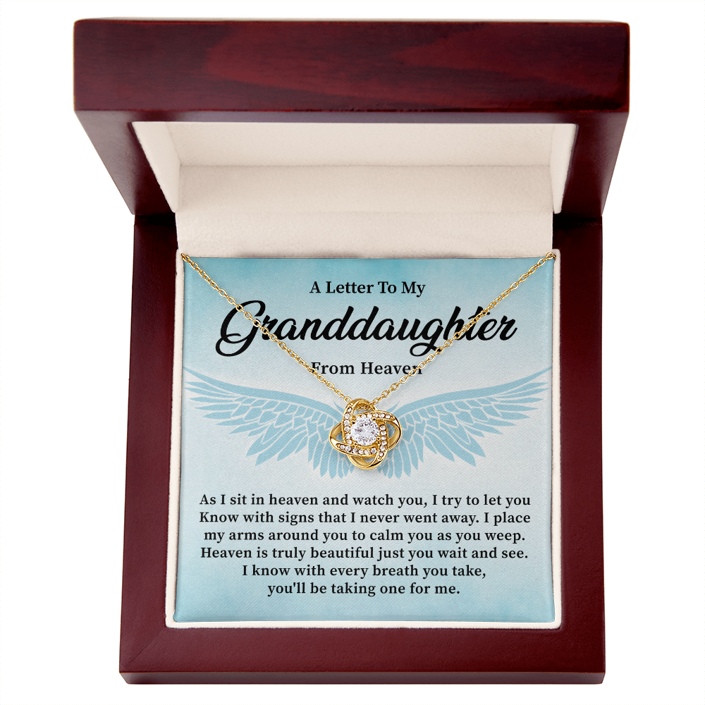 A Little To My Granddaughter From Heaven