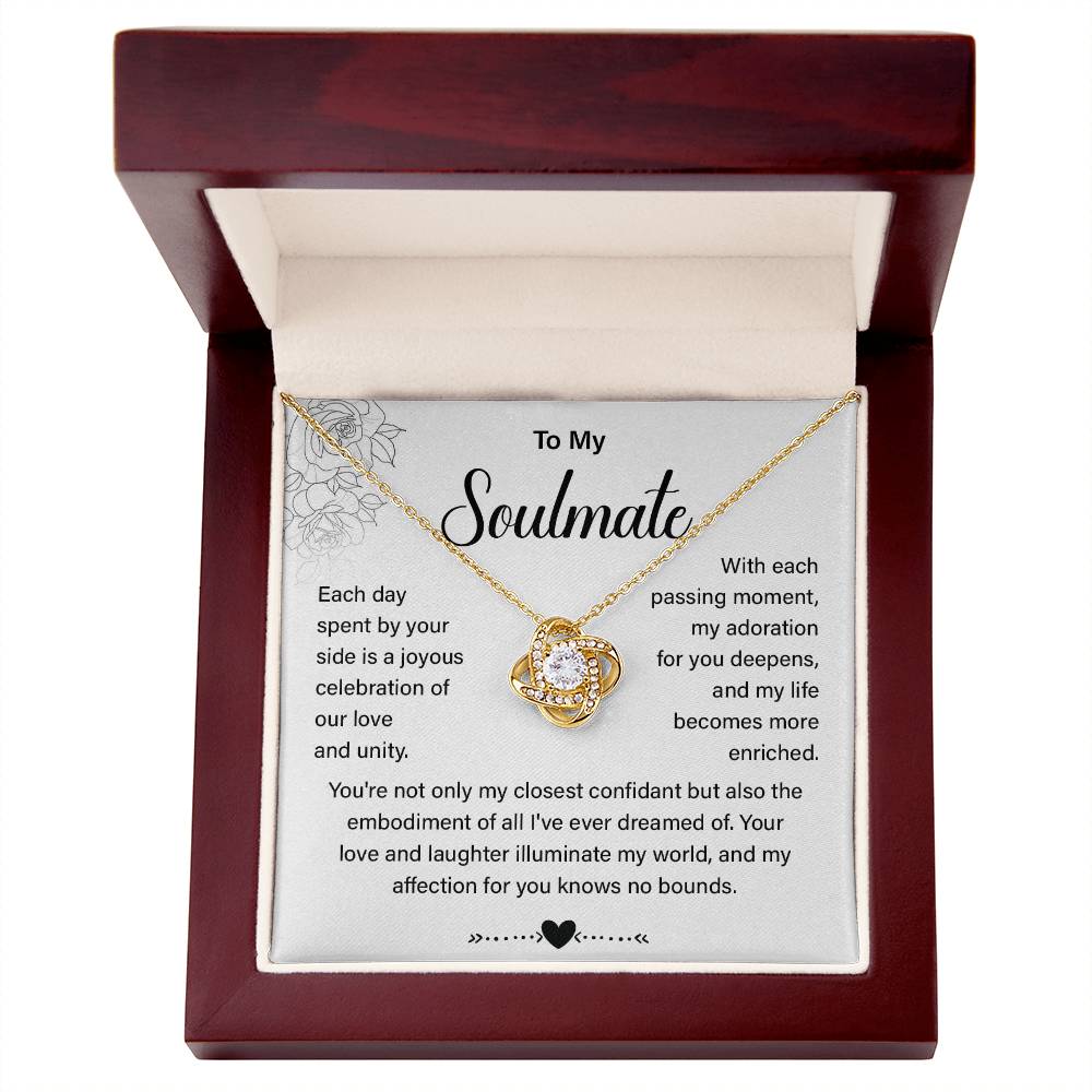 Soulmate Necklace Gift For Wife Or Girlfriend