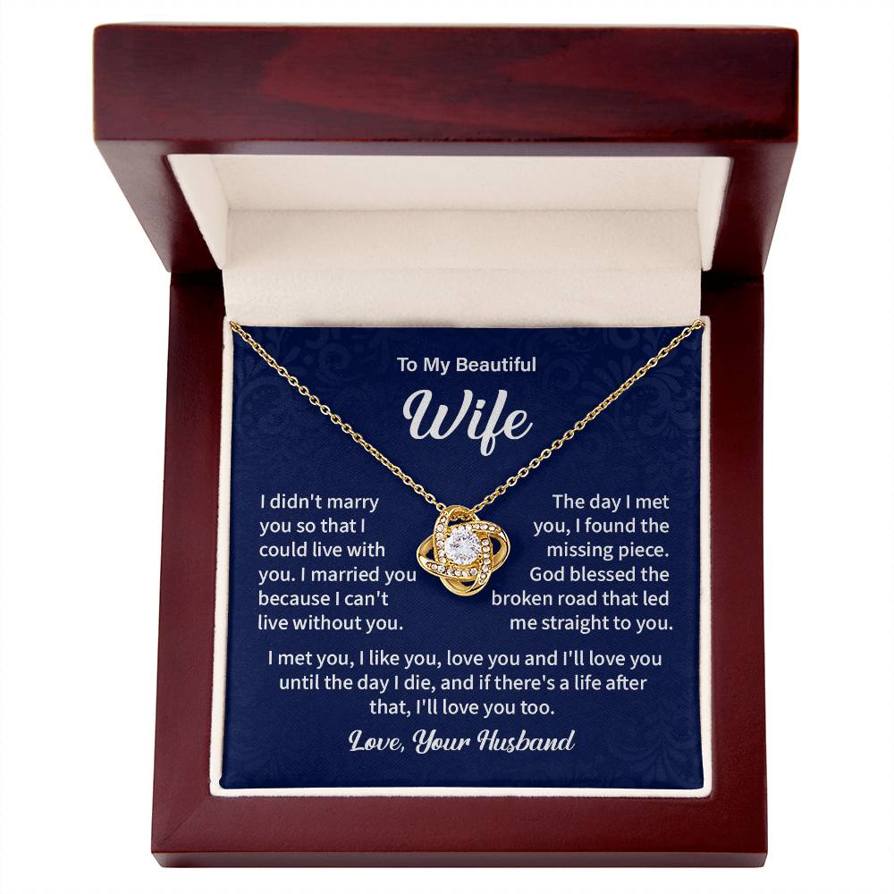 Emotional Gift for Wife from Husband with Love Card