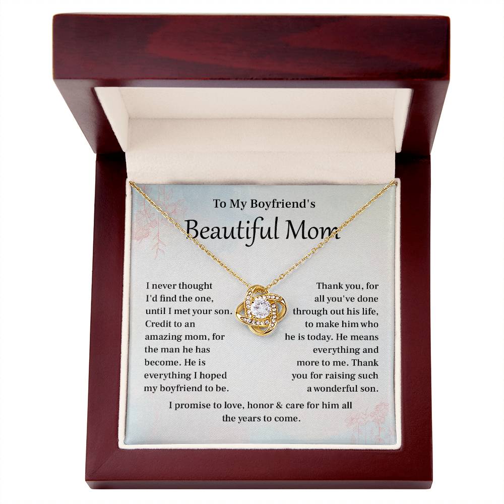 Boyfriend’s Mom Necklace Gift from Girlfriend