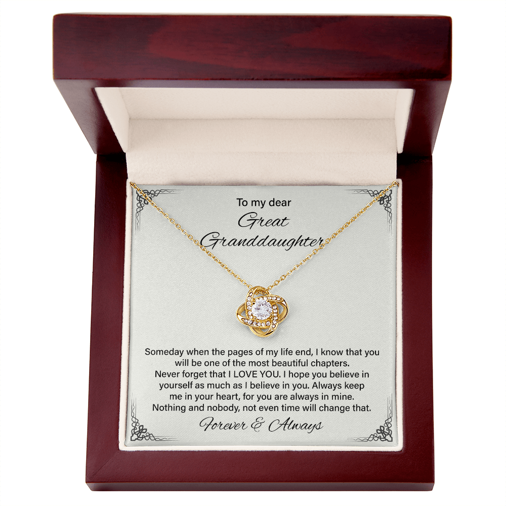 To My Dear Great Granddaughter - A Heartfelt Gift Of Love, Inspiration, And Everlasting Bond