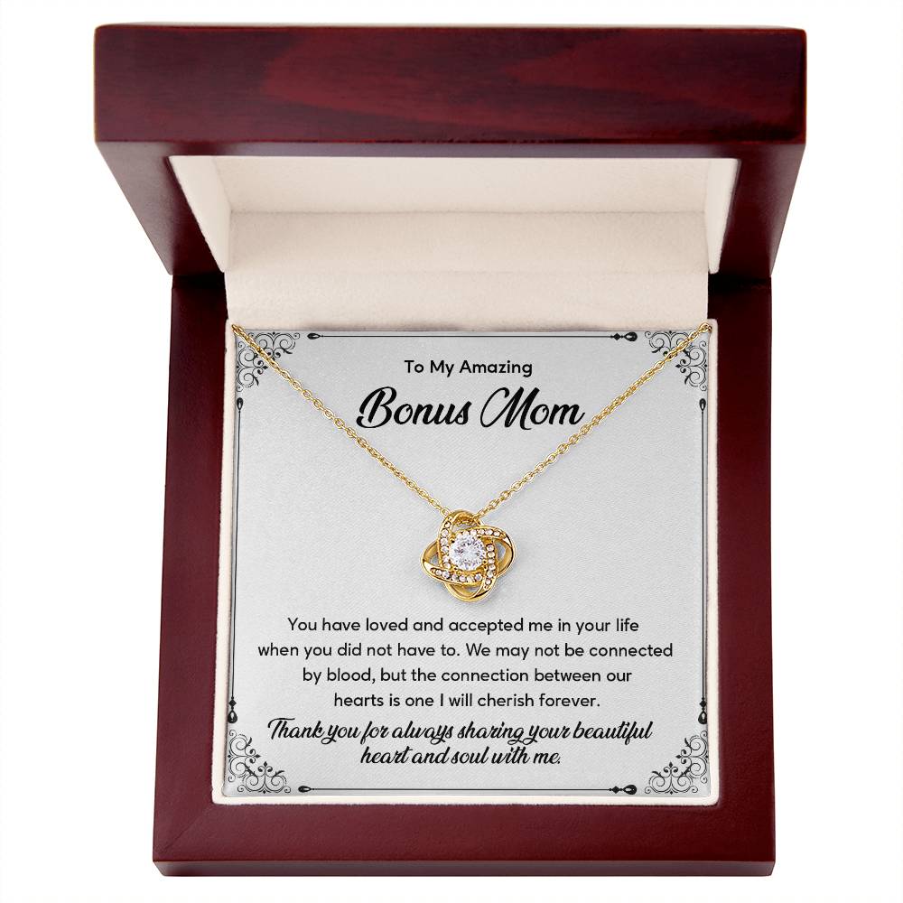 Bonus Mom Necklace Gift from Stepdaughter or Son