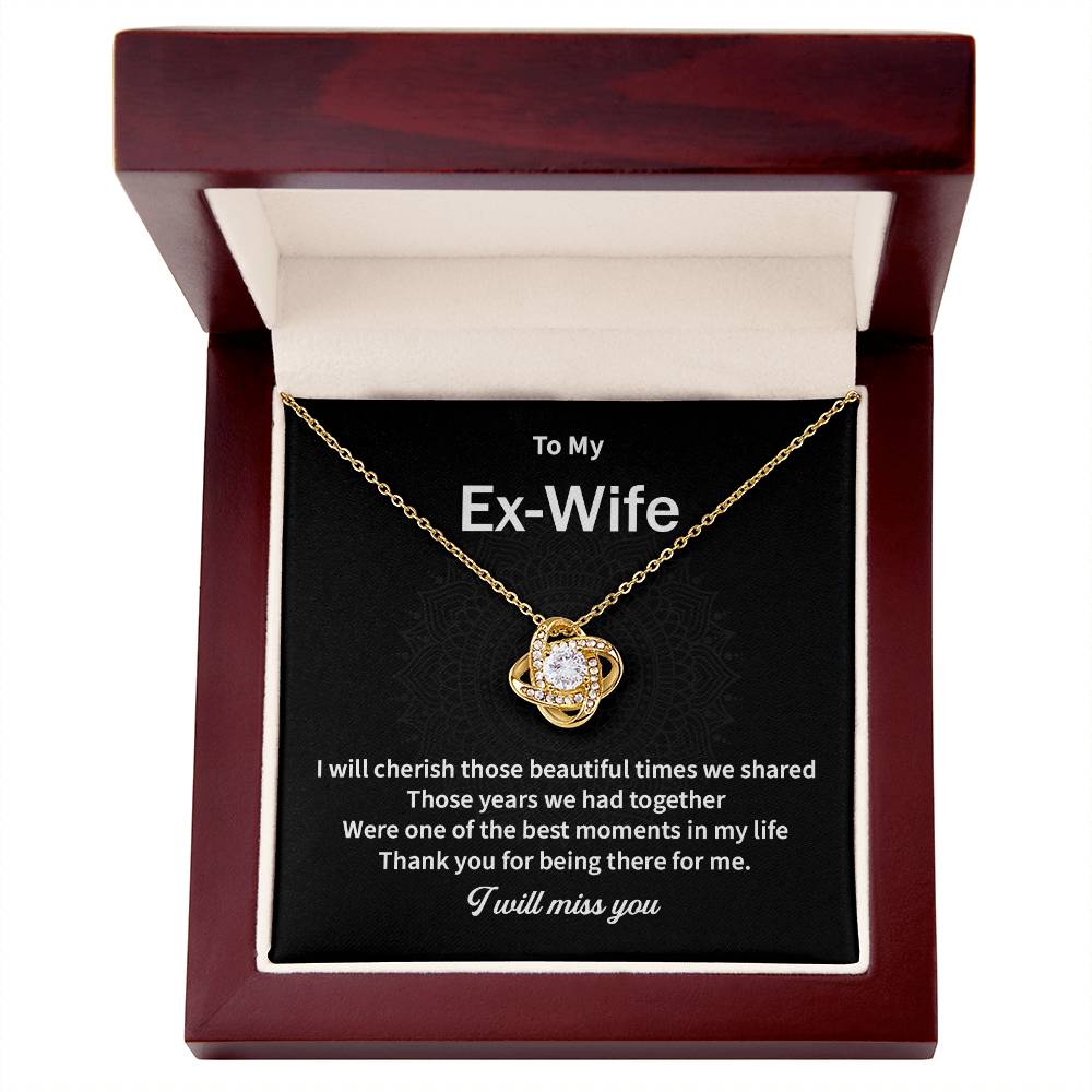 Ex-Wife Sentimental Gift from Ex-Husband with Card