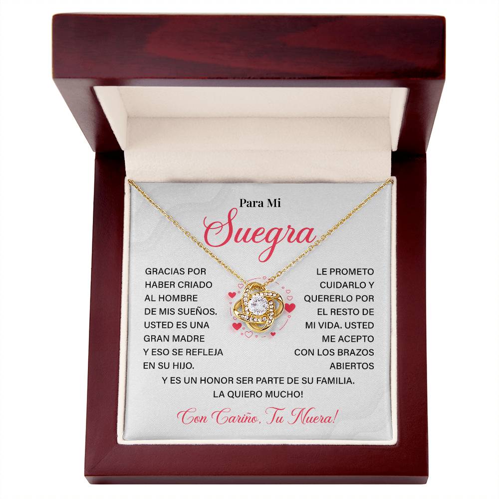 Regalo Para Suegra de Nuera – Collar con Amor