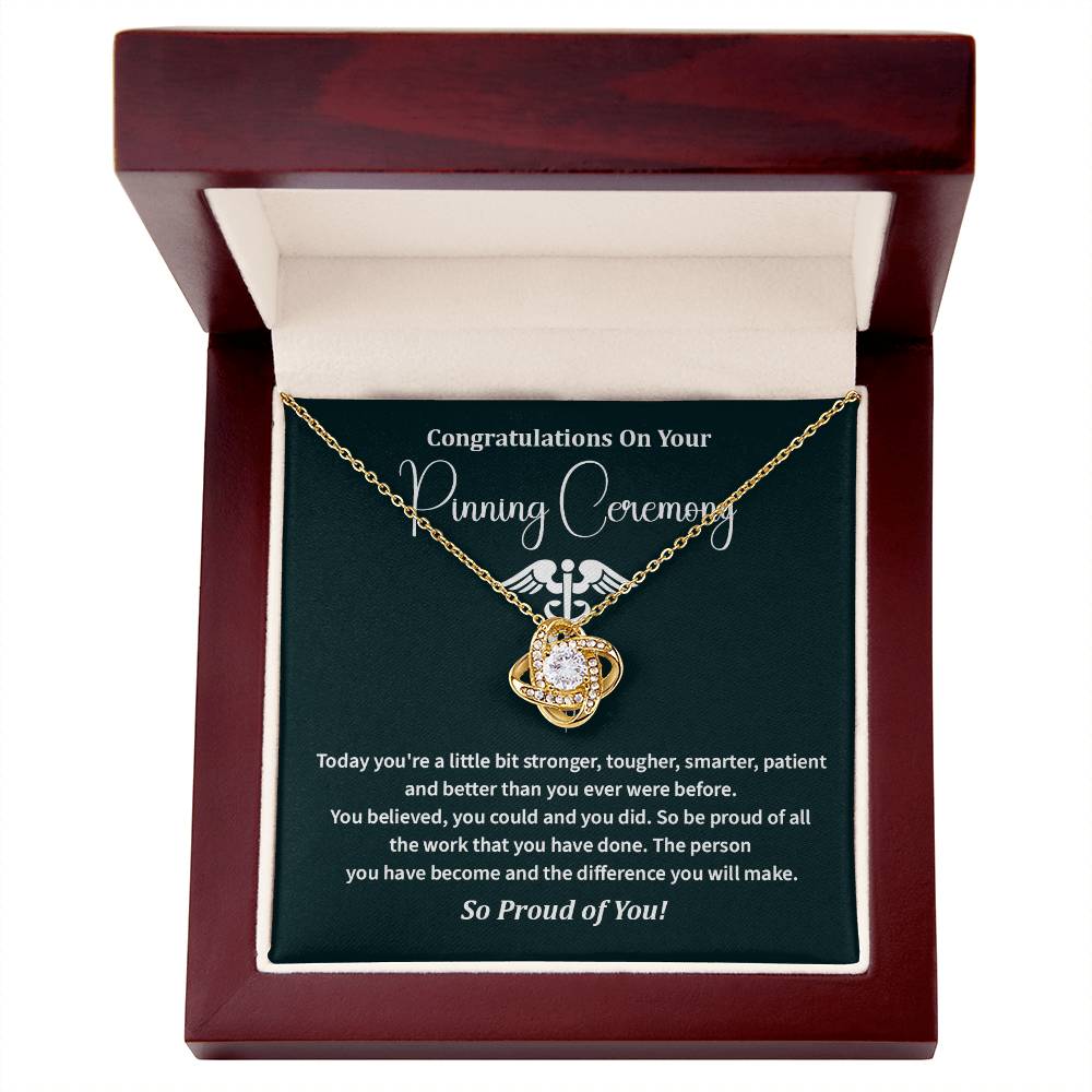 Nurse Pinning Ceremony Necklace Gift for Her With Message