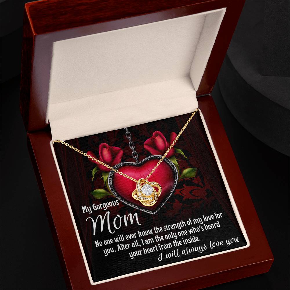 Necklace for Gorgeous Mom with Heartfelt Message – Elegant Gift Idea