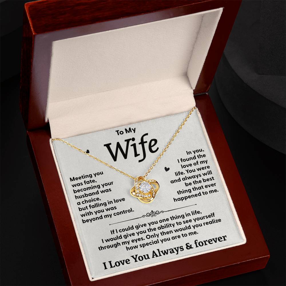 To my Wife
