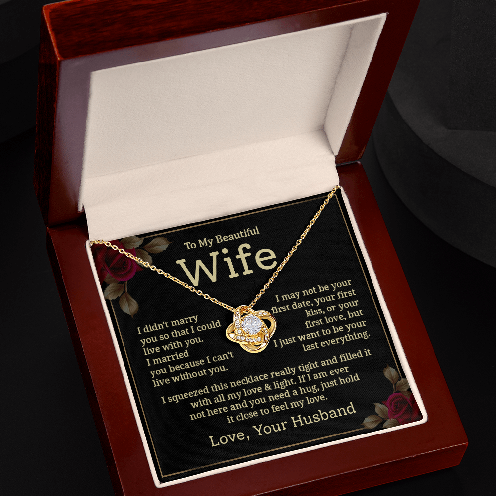 Husband to Wife Gift – Romantic Forever Keepsake