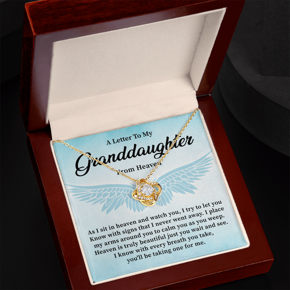 A Little To My Granddaughter From Heaven