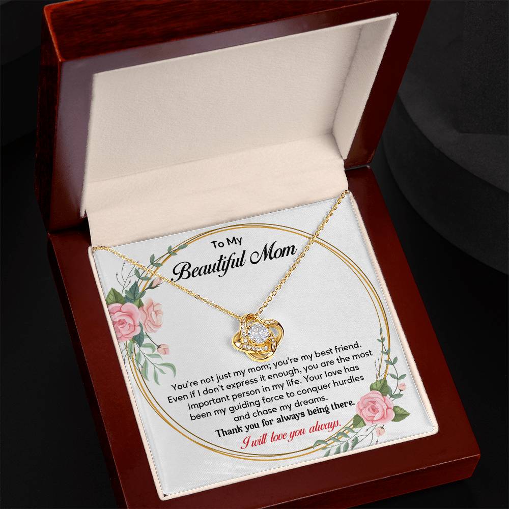 Gift for Mom from Daughter or Son with Message Card