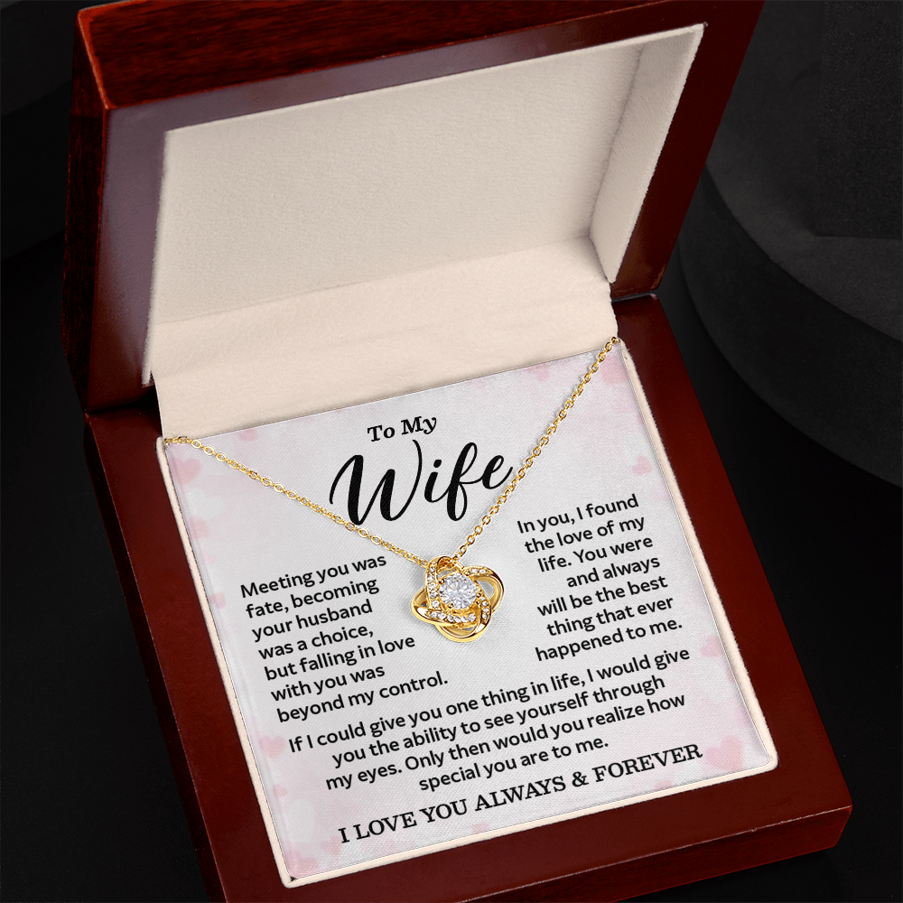 Keepsake Necklace For Wife Gift from Husband