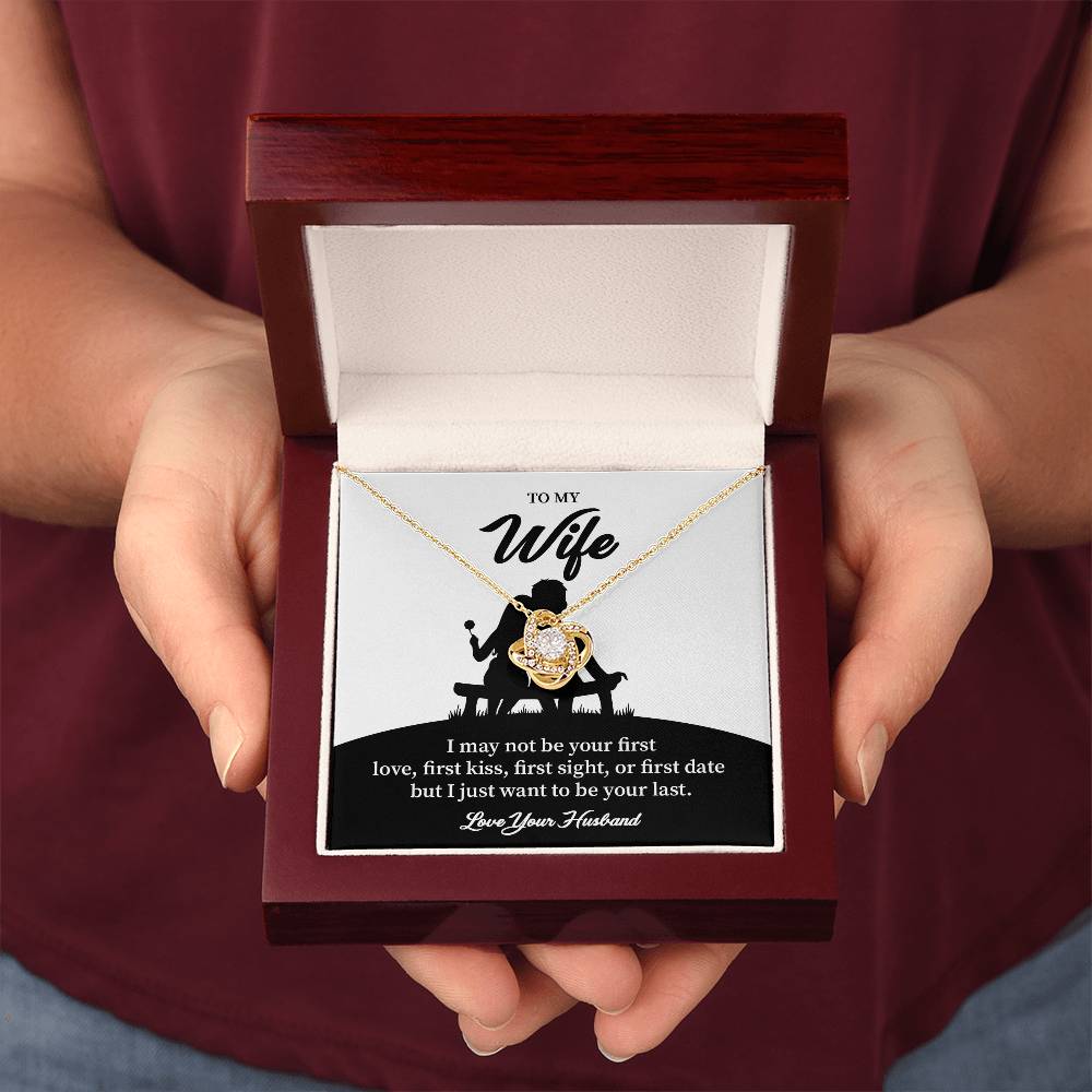Necklace Gift for Wife – Romantic Last Love Quote