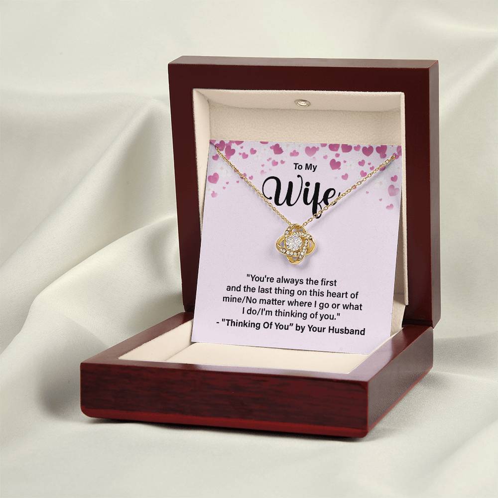 Thinking of You Wife Gift – Message Card Included