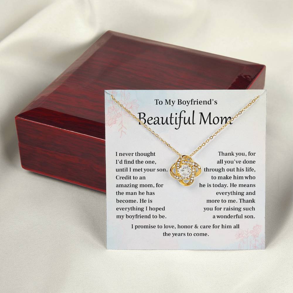 Boyfriend’s Mom Necklace Gift from Girlfriend