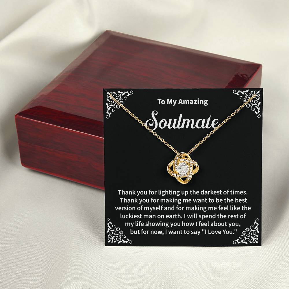 Soulmate Necklace for Her – Romantic Gift for Women