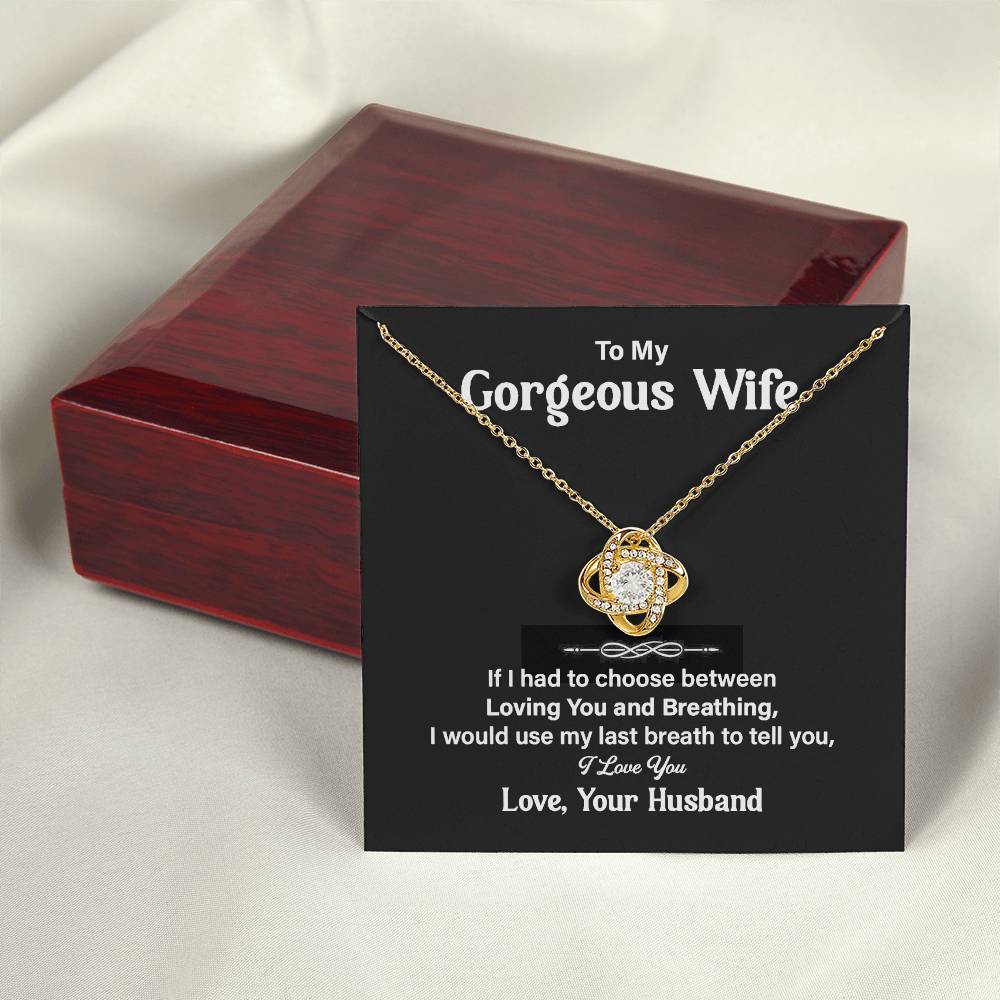 Necklace Gift for Wife from Husband – Last Breath Love