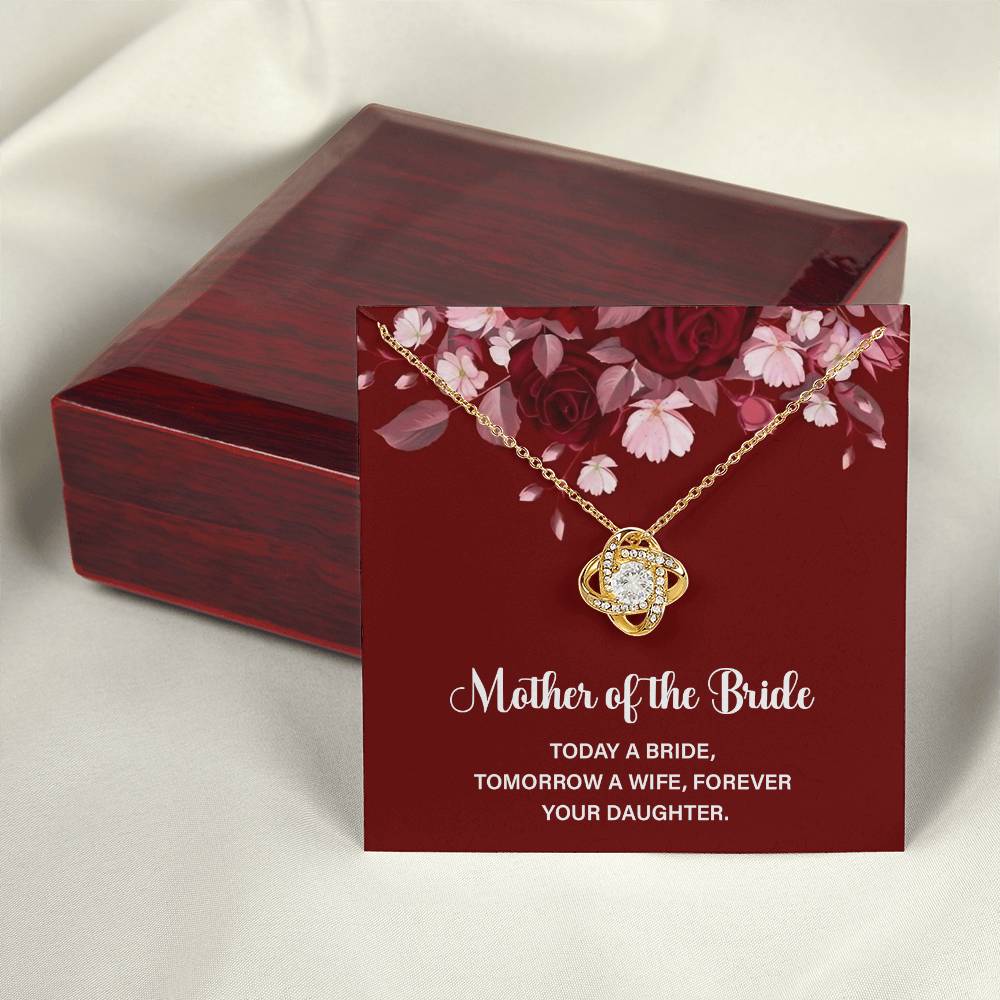 Mother of Bride Gift from Daughter Wedding Card