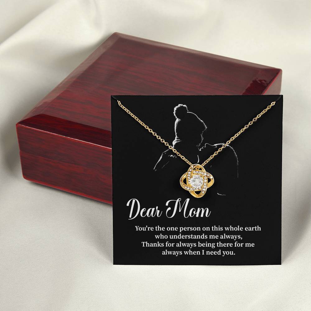 Mom Necklace Gift from Daughter or Son