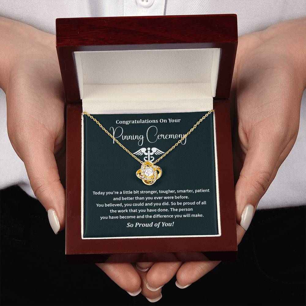 Nurse Pinning Ceremony Necklace Gift for Her With Message