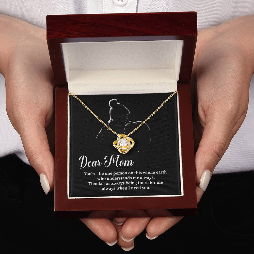 Mom Necklace Gift from Daughter or Son