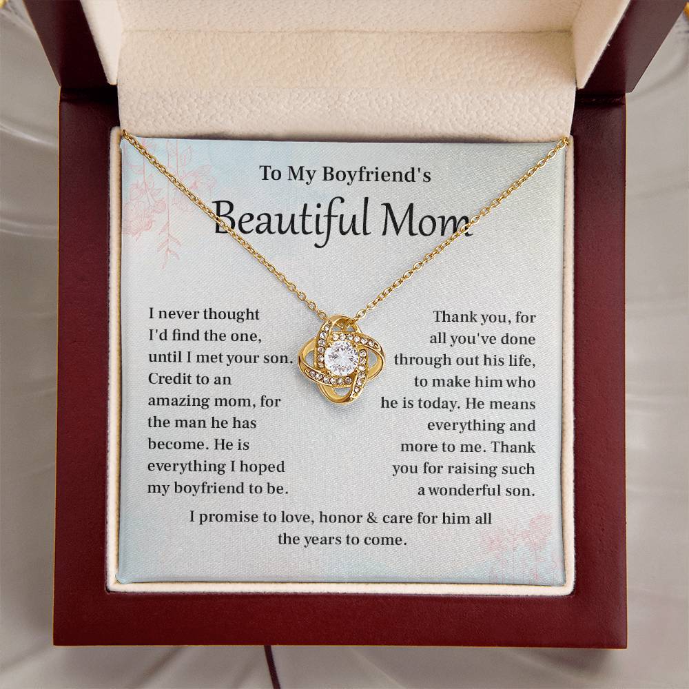 Boyfriend’s Mom Necklace Gift from Girlfriend