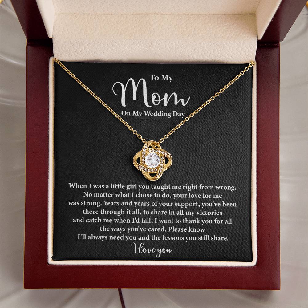 Wedding Day Gift for Mom from Daughter – Gift Box Note