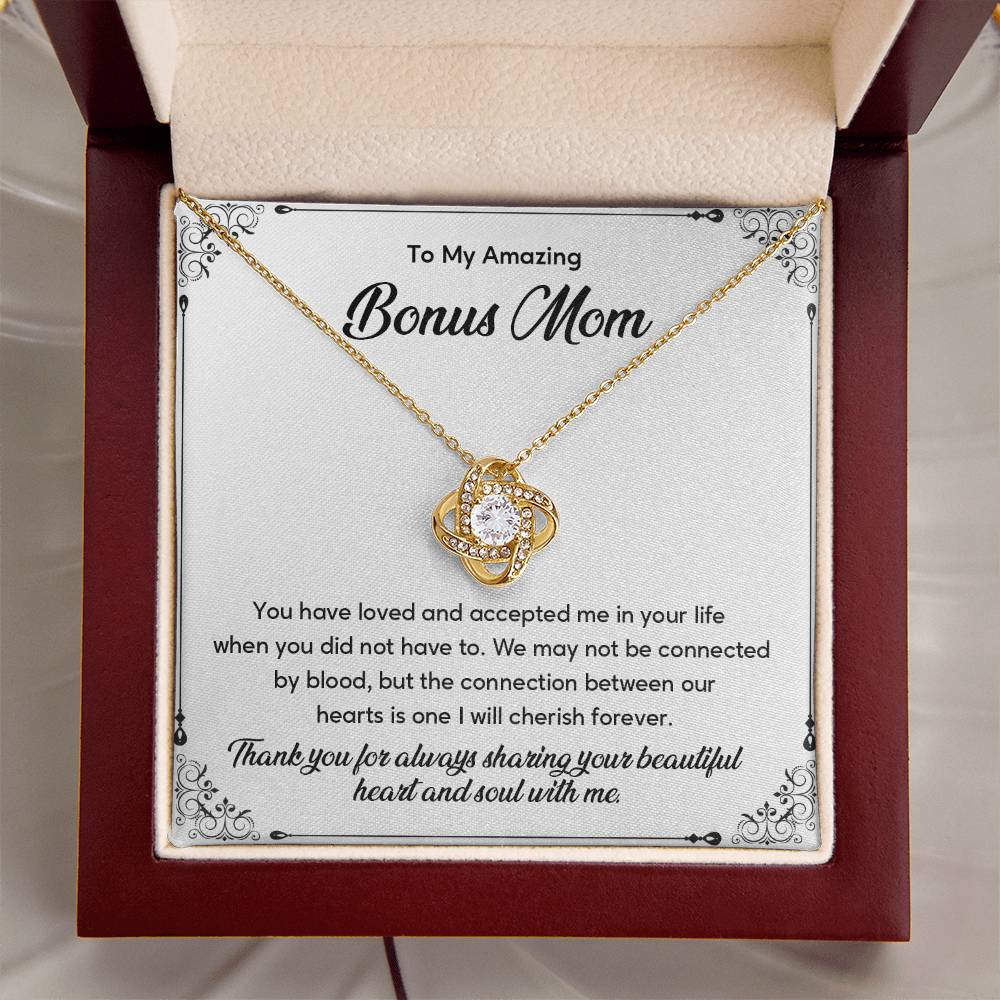 Bonus Mom Necklace Gift from Stepdaughter or Son