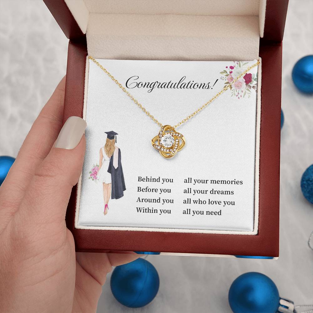 Graduation Necklace For Daughter, Granddaughter, Niece