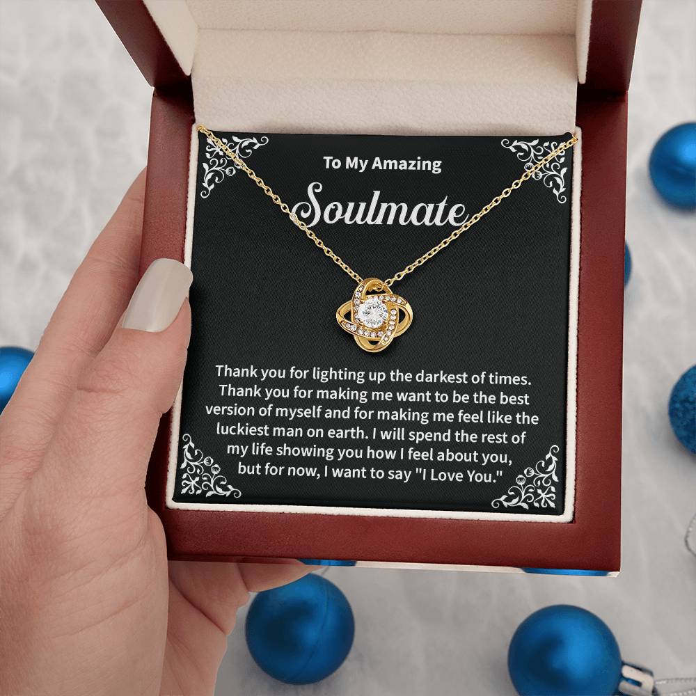 Soulmate Necklace for Her – Romantic Gift for Women