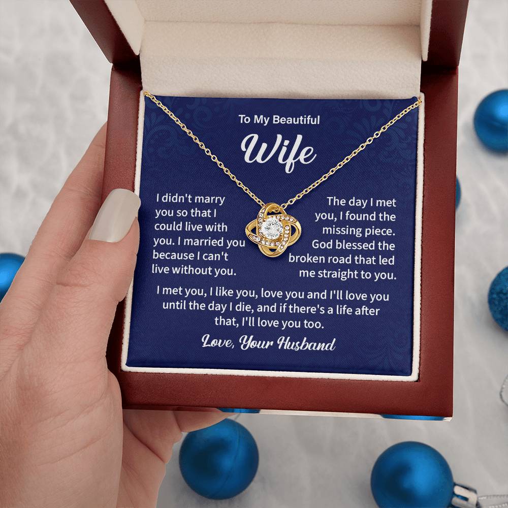 Emotional Gift for Wife from Husband with Love Card