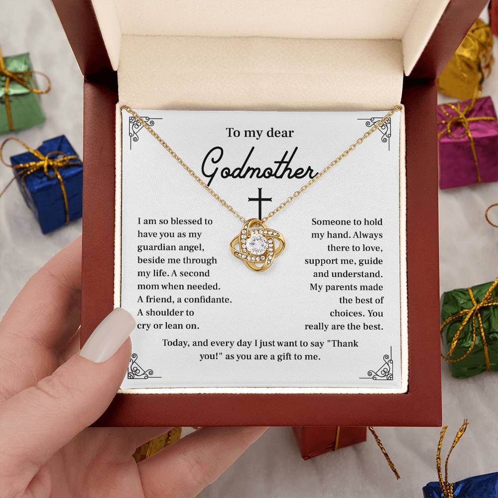 Christian Gift for Godmother – Religious Message Card Box