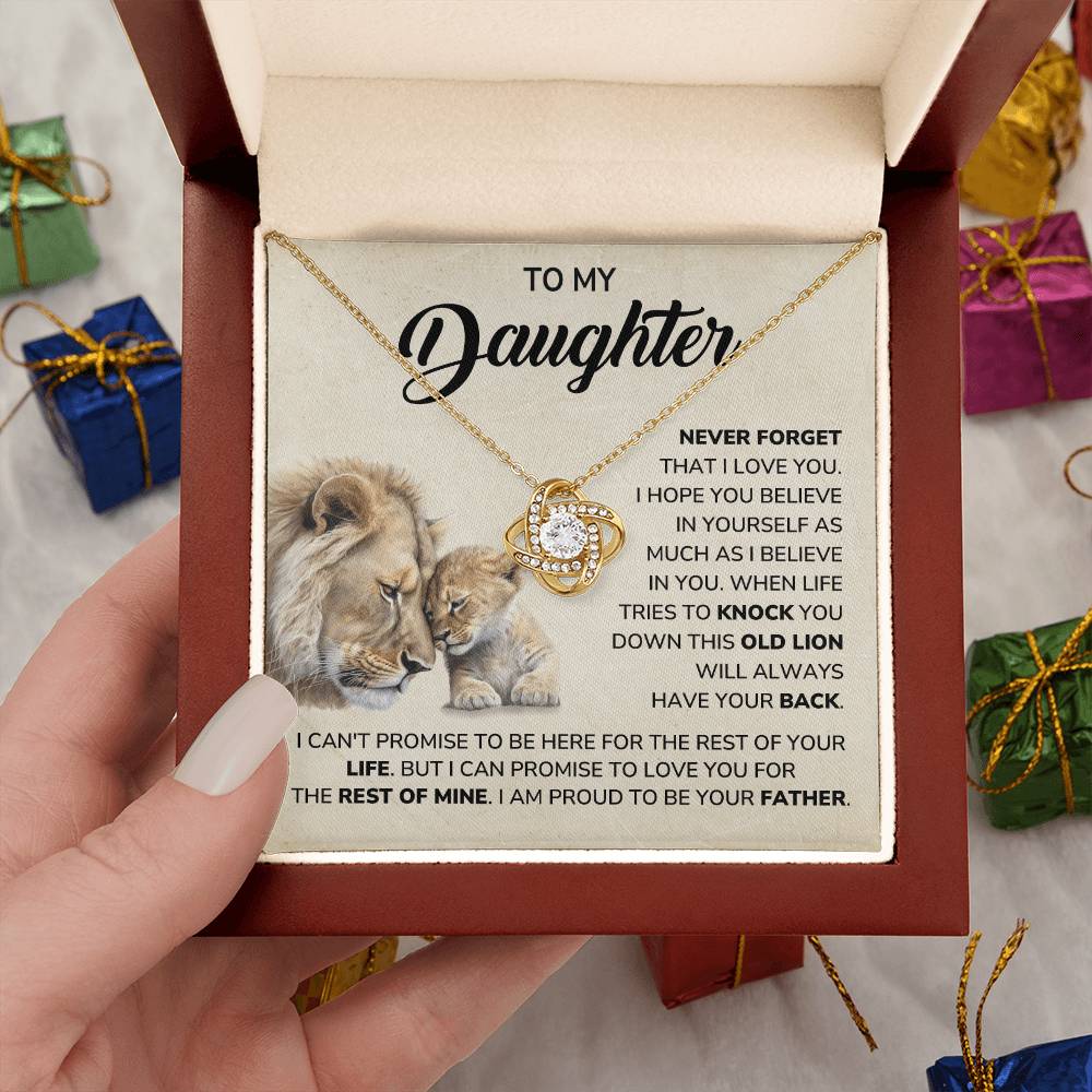 To My Daughter Gift From Dad With Sentimental Card