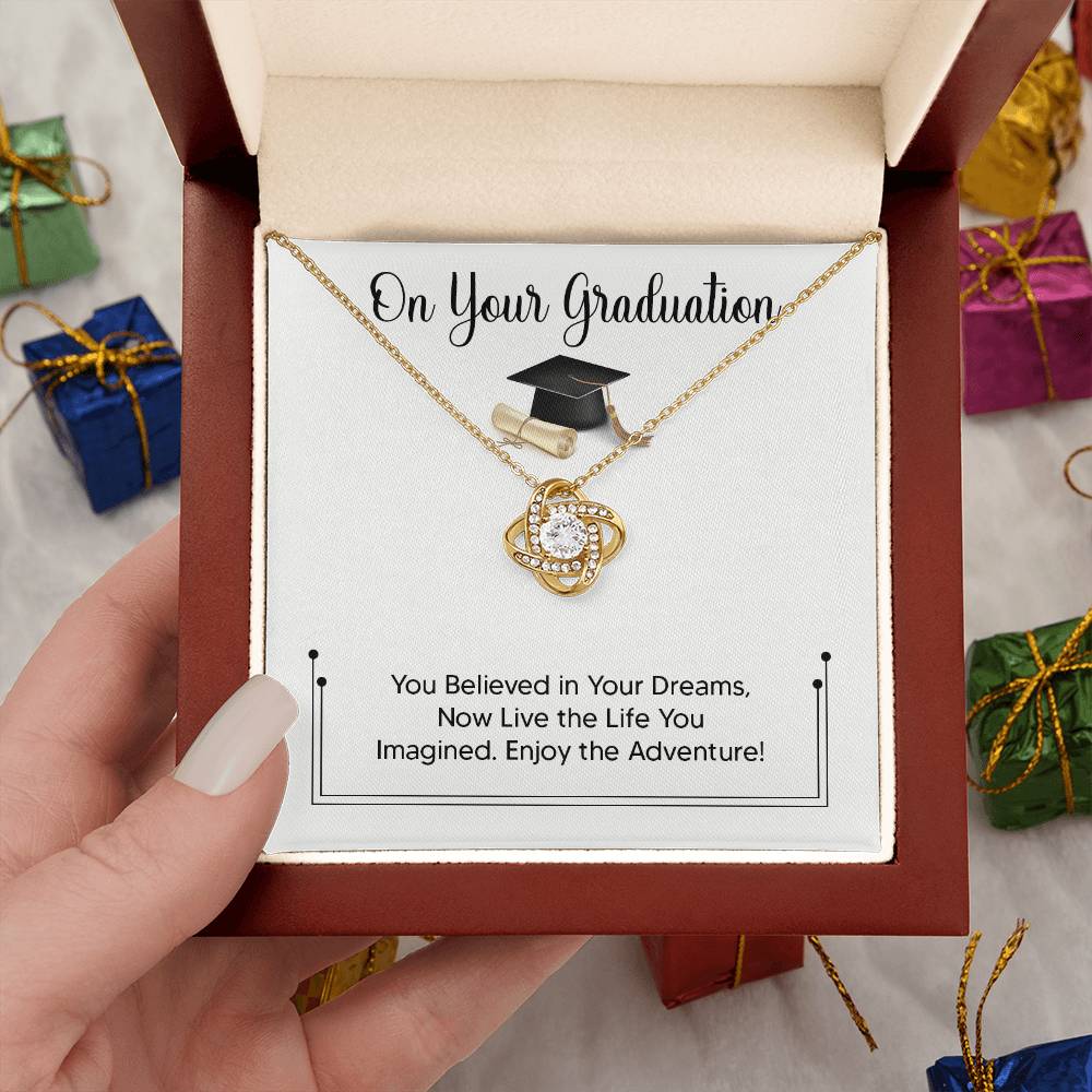 Graduation Gift Necklace for Her – Perfect for Daughter, Niece, Sister, or Friend